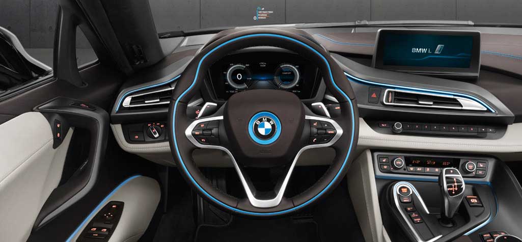 BMW i8 Base Interior