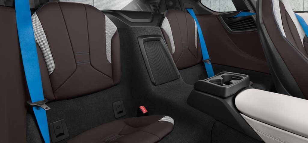 BMW i8 Base Interior rear seats
