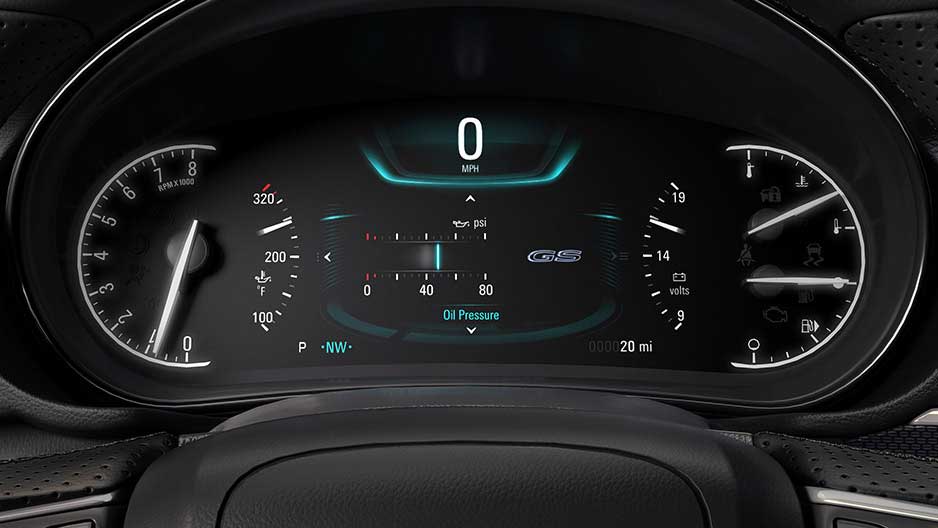 Buick Regal FWD Premium 1 Interior speedometer