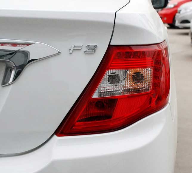 2014 BYD F3 1.5L AT Deluxe Exterior rear light