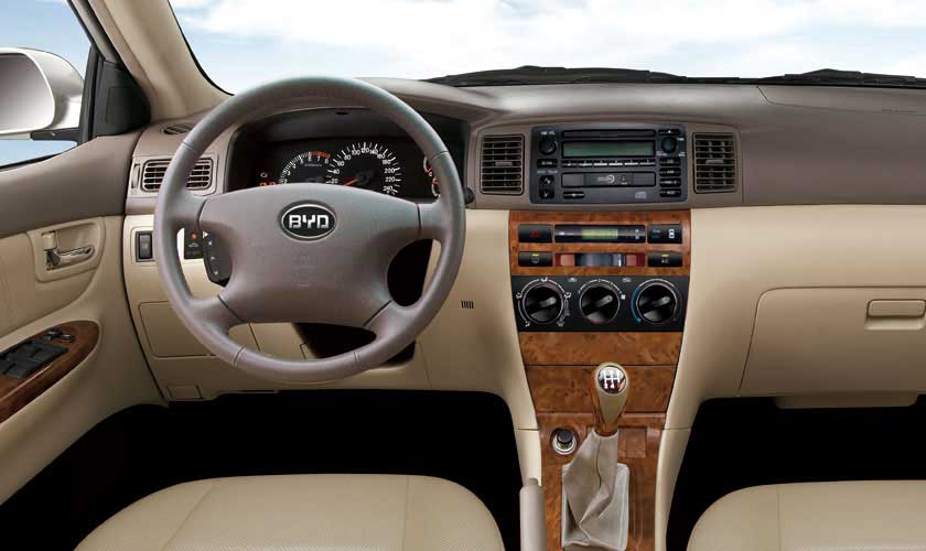 2014 BYD F3 1.5L MT Comfort Interior steering