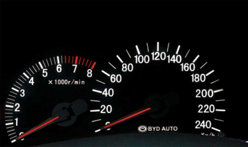 2014 BYD F3 1.5L MT Comfort Interior speedometer
