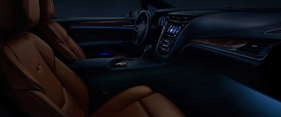 2014 Cadillac ELR Coupe Interior Ambient Lighting