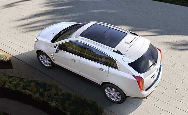 Cadillac SRX AWD Luxury Exterior top view