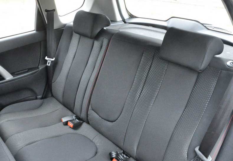 2014 Changan CX20 1.4L AMT Sunroof Interior rear seats