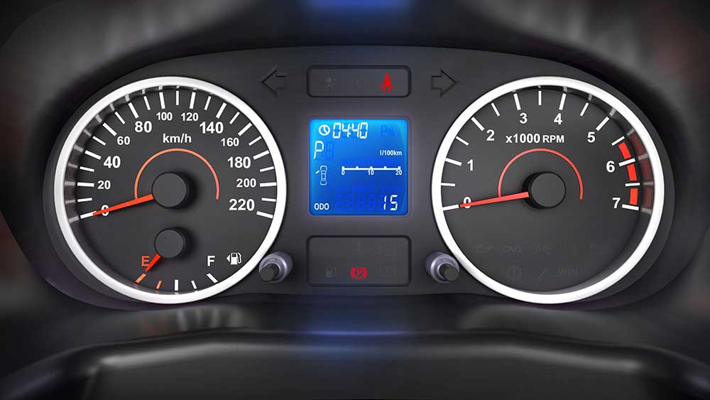 2014 Chery E5 1.5 MT Interior speedometer