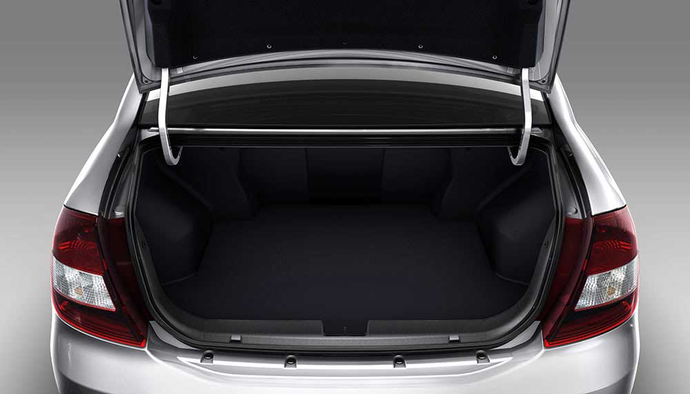 2014 Chery E5 1.5 MT Interior luggage space