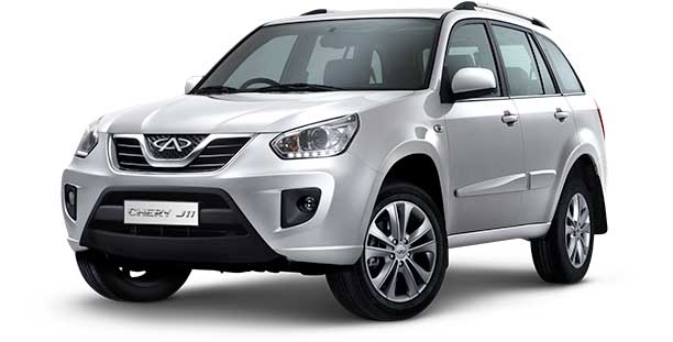 Chery J11 Manual Exterior front cross view