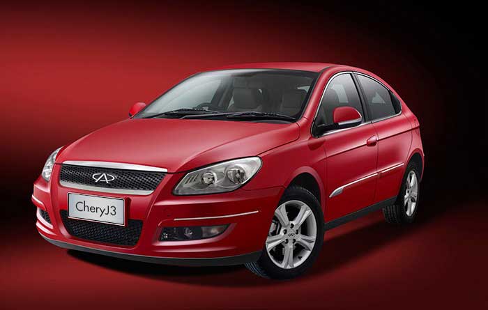 Chery J3 Automatic Exterior front cross view