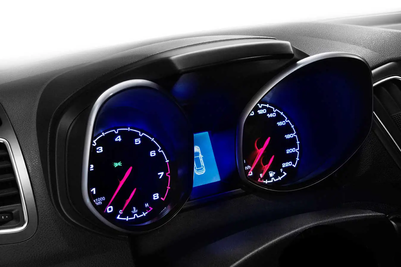 Chery Tiggo 5 MT Interior speedometer