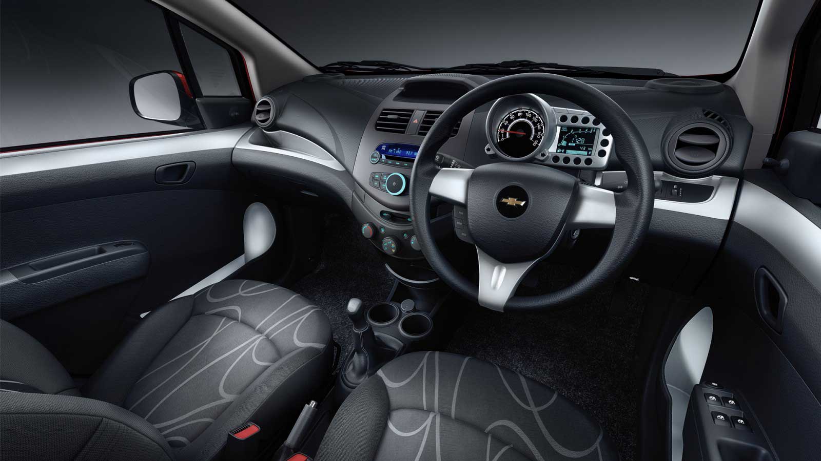 Chevrolet Beat LS Petrol Interior front view