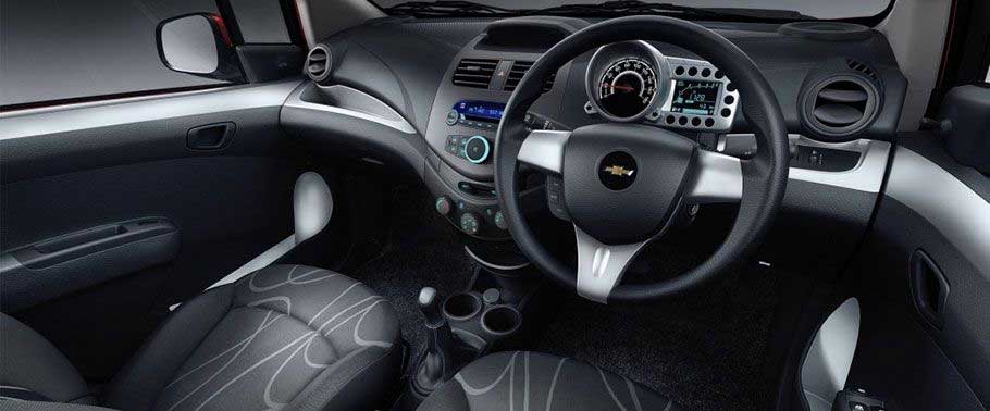 Chevrolet Beat LT Diesel Interior front view