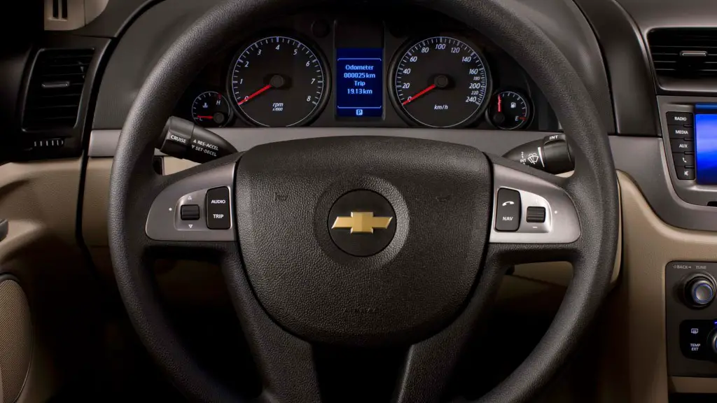 Chevrolet Caprice LS 2016 interior front steering view