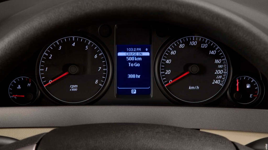 Chevrolet Caprice SS speedometer view