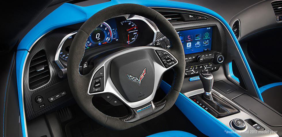 Chevrolet Corvette Grand Sport 2017 interior view