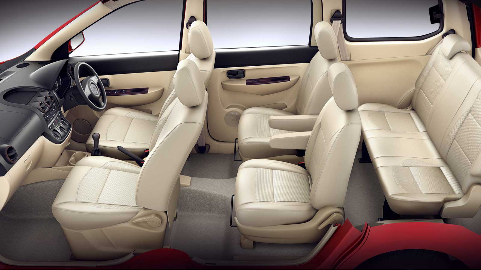 Chevrolet Enjoy 1.3 LS 8 STR Interior seats