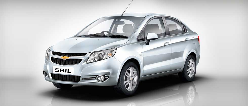 Chevrolet Sail 1.2 LT ABS Exterior Cross Side View