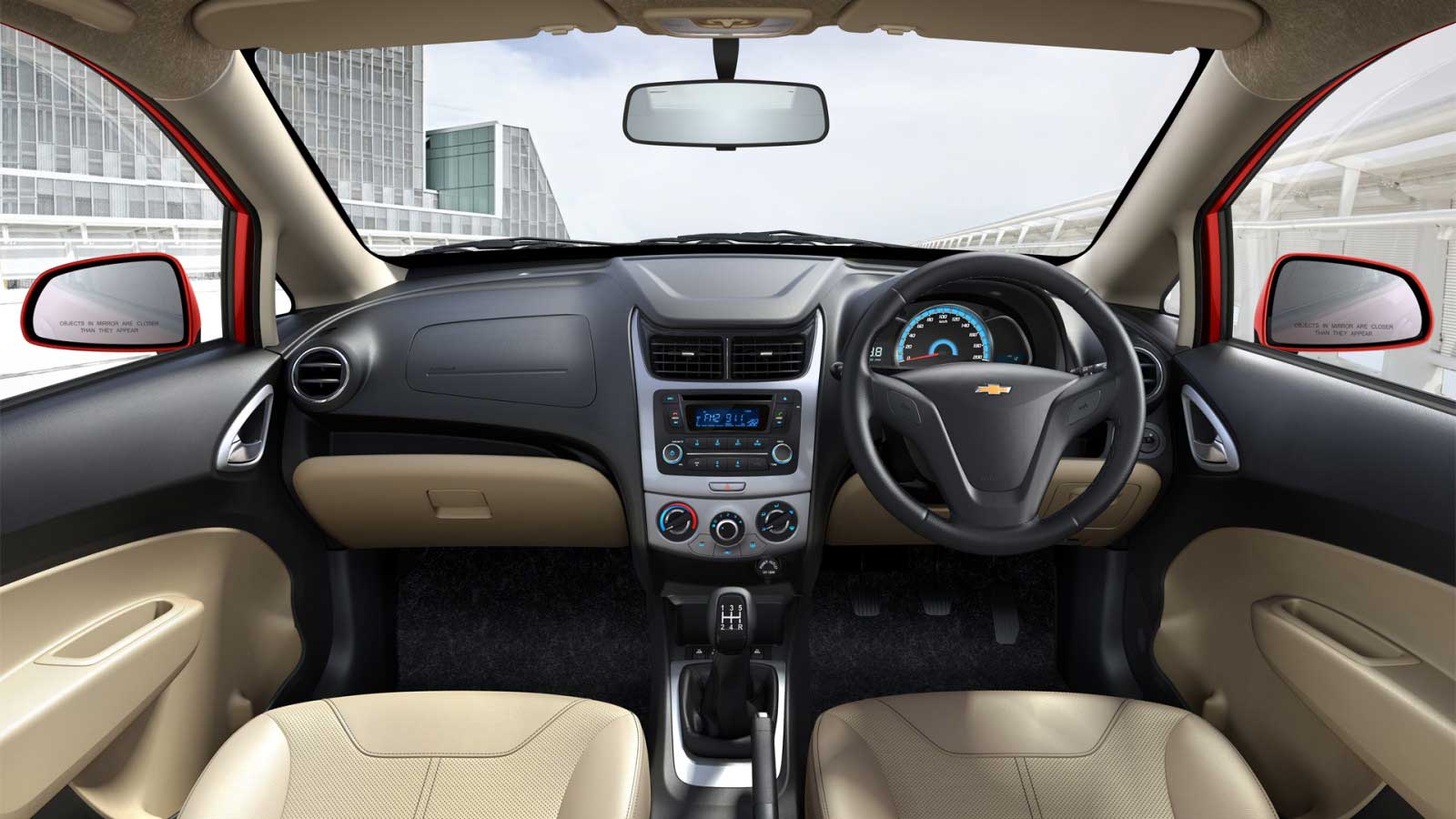 Chevrolet Sail Hatchback 1.2 LS ABS Interior front view