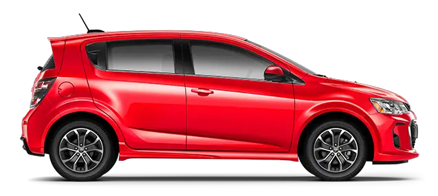 Chevrolet Sonic 2017 side view