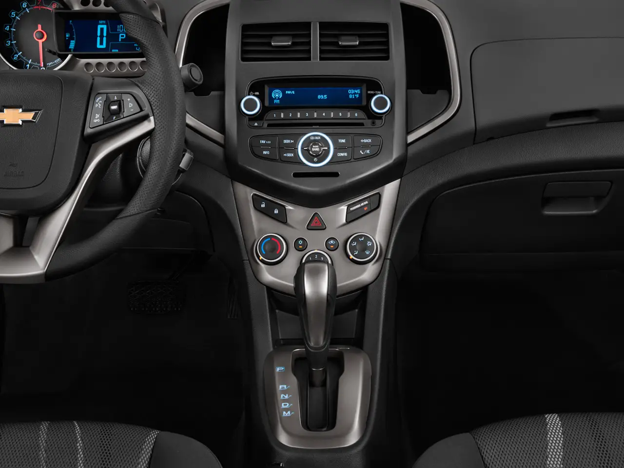 Chevrolet Sonic LT interior 