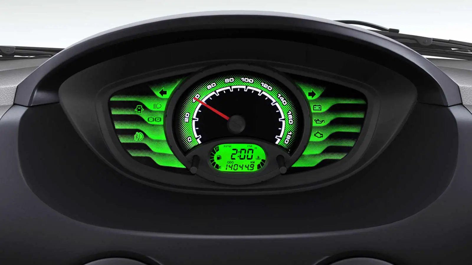 Chevrolet Spark 1.0 BS-IV OBDII Interior speedometer
