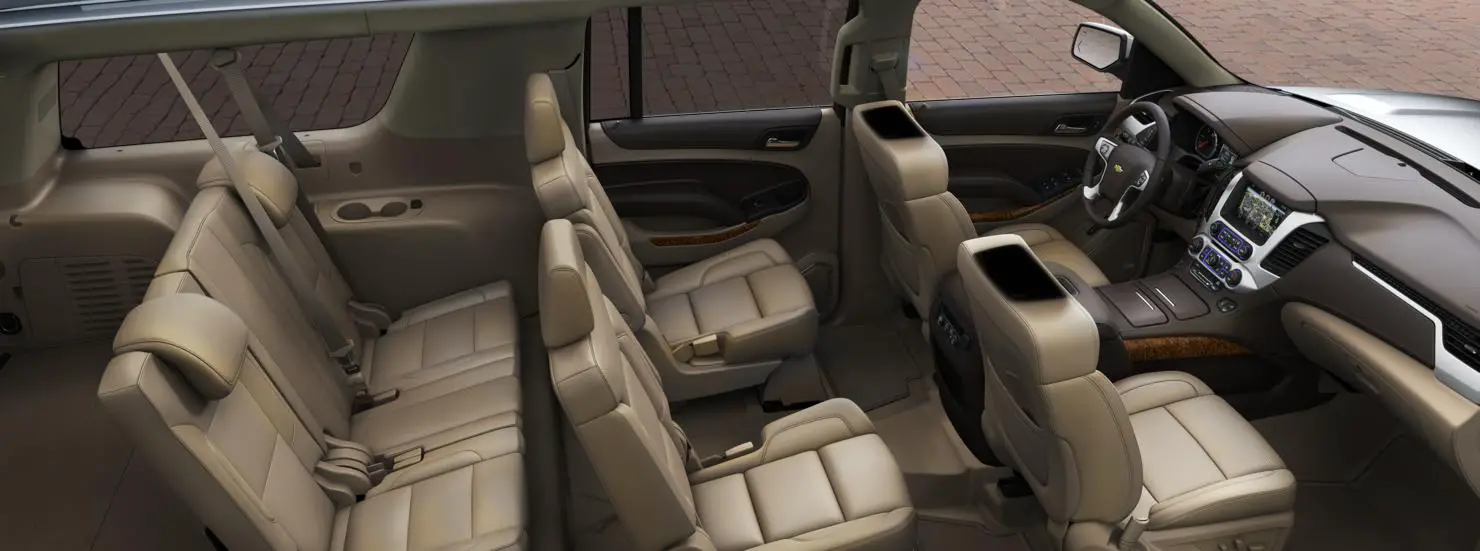 Chevrolet Suburban LTZ 4WD 2016 interior whole view