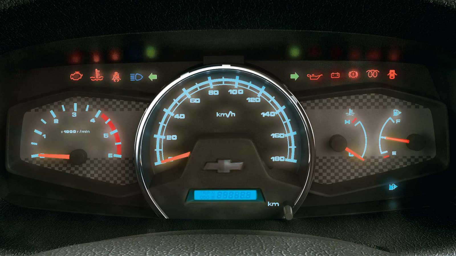 Chevrolet Tavera Neo 3 LT 9 STR BSIII Interior speedometer