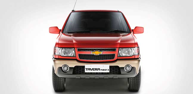 Chevrolet Tavera Neo 3 Max 7 STR BSIII Exterior front view