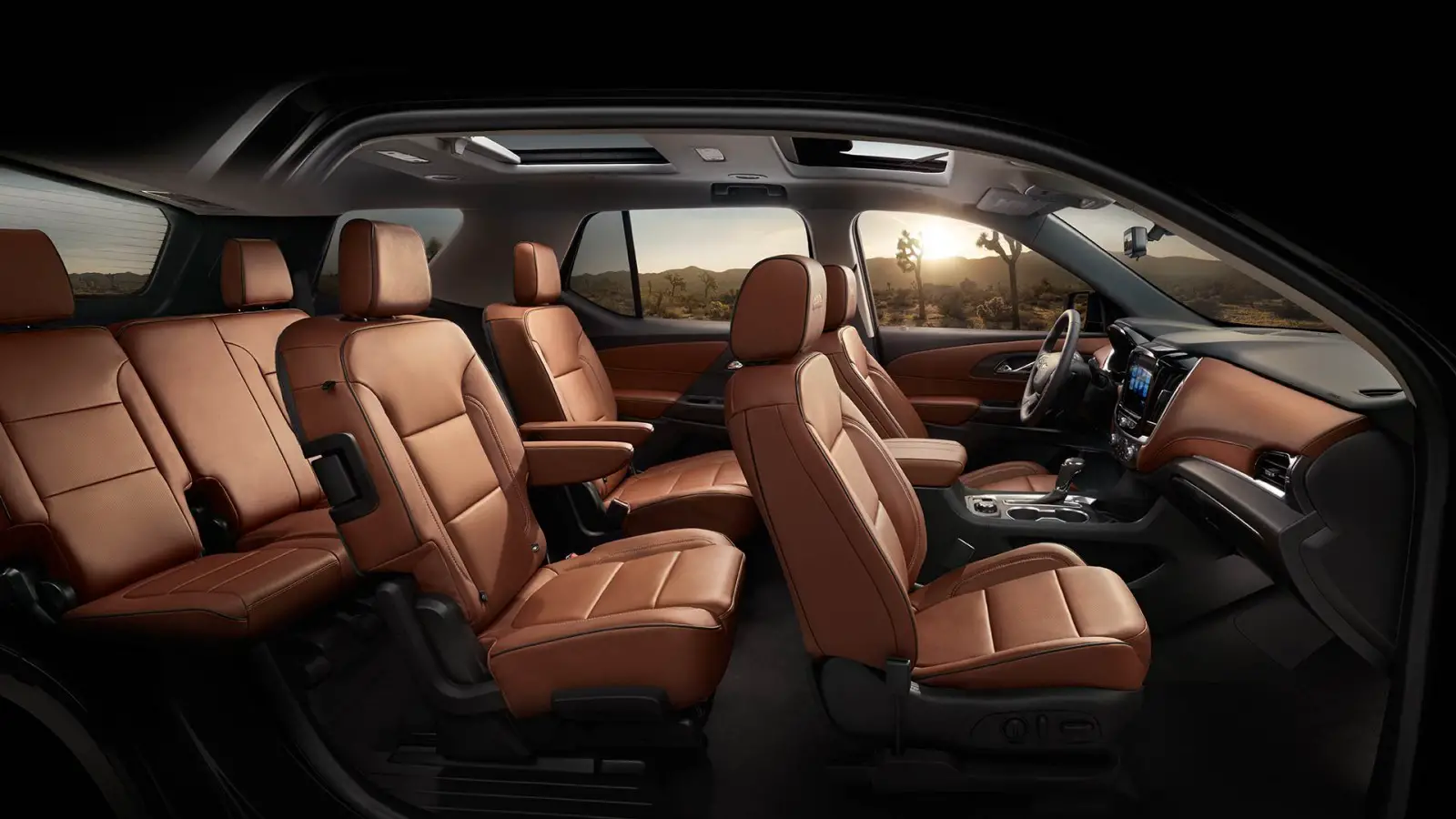 Chevrolet Traverse 2018 interior whole seat view