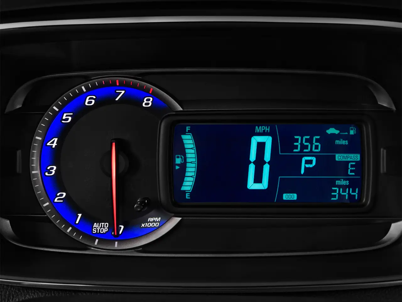Chevrolet Trax LT 2016 speedometer view