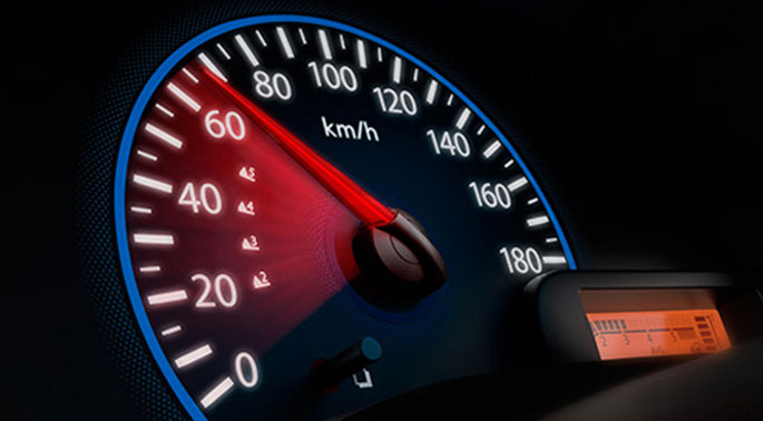 Datsun Go Plus A Speedometer