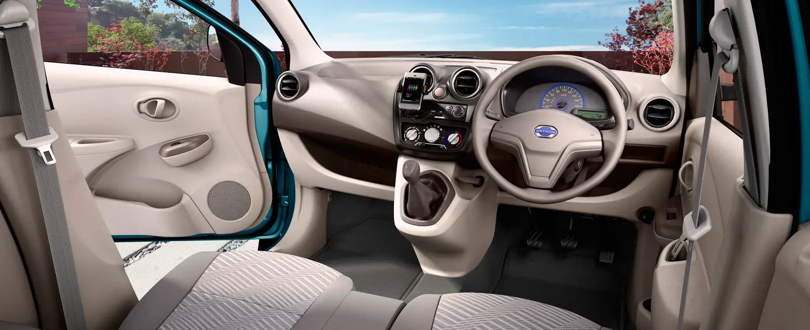 Datsun Go T Option Interior