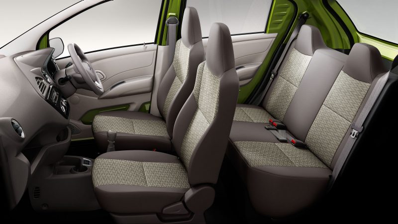 Datsun Redi Go A interior whole seat view