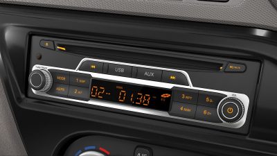 Datsun Redi Go A interior musiq system view