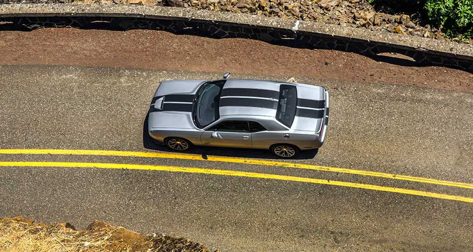 Dodge Challenger R/T Scat pack Exterior top view