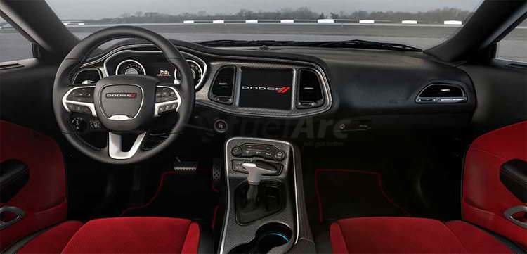 Dodge Challenger Srt Hellcat Interior 360 Degree View