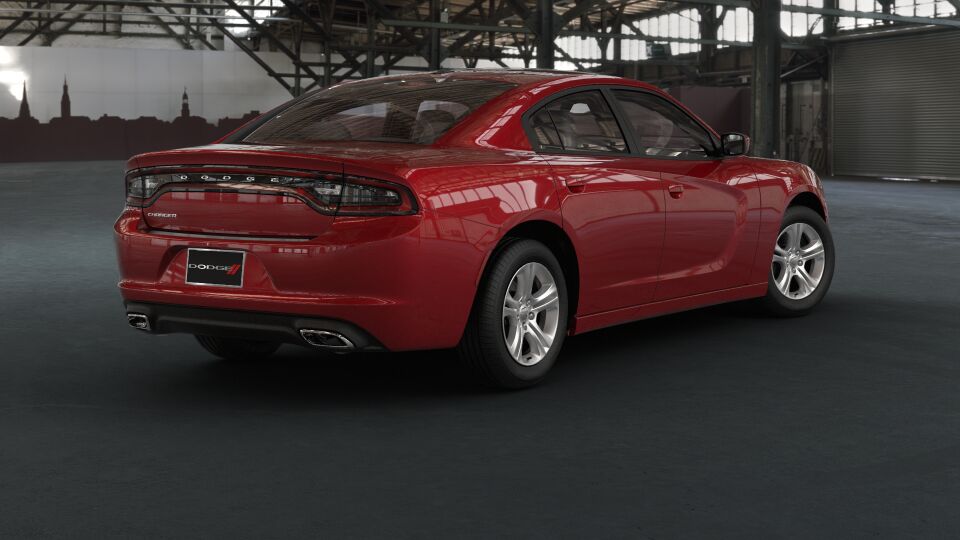 Dodge Charger SE AWD rear cross view