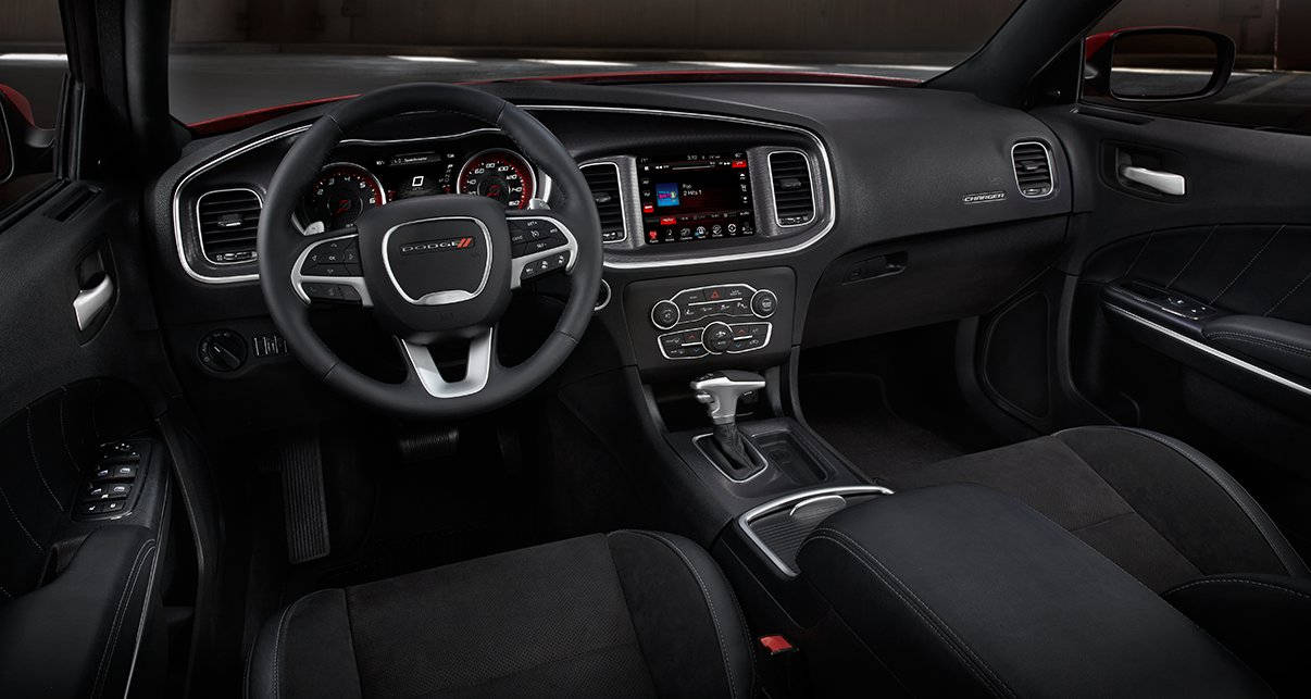 Dodge Charger SE AWD interior front DashBoard view