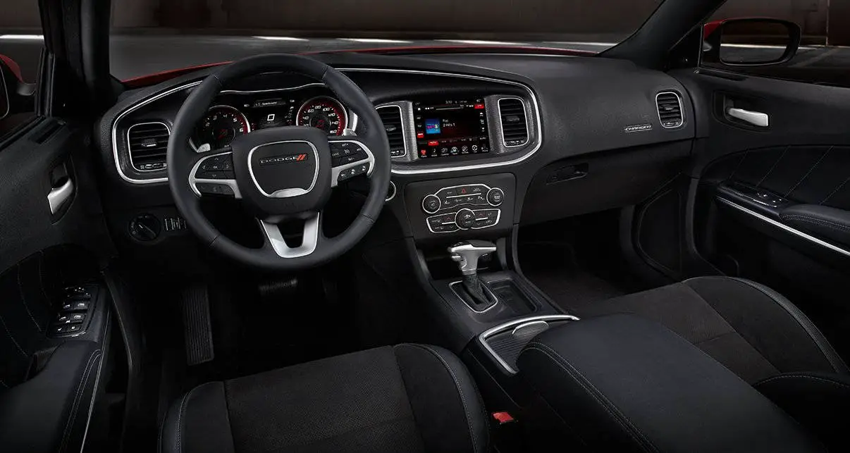 Dodge Charger SRT RWD Hellcat interior front view
