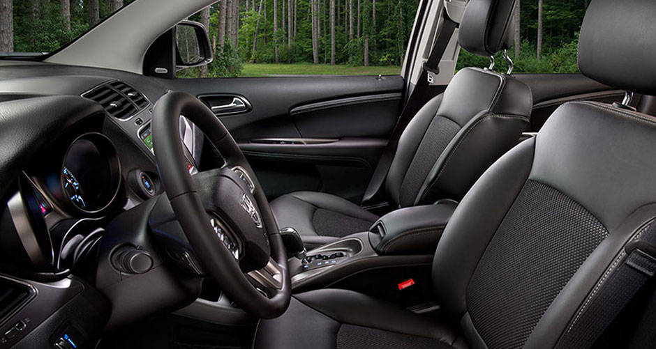 Dodge journey SE FWD interior front seat cross view