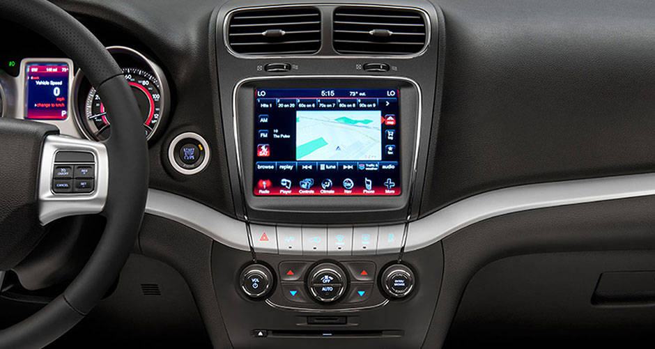 Dodge journey SE FWD interior front dashboard view