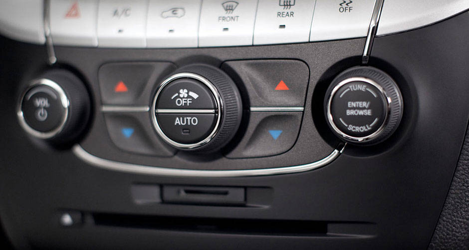 Dodge journey SE FWD interior Ac Tuning Control Dashboard view