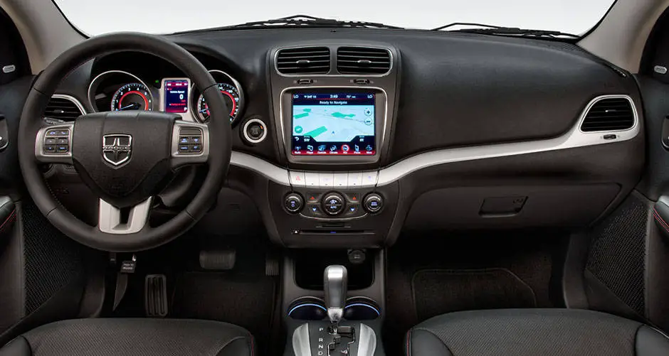 Dodge journey STX FWD interior front dashboard view