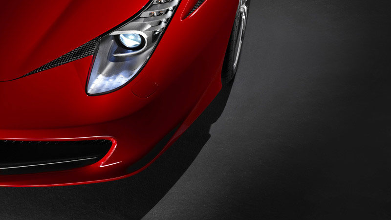 Ferrari 458 Italia 2015 Front Headlight