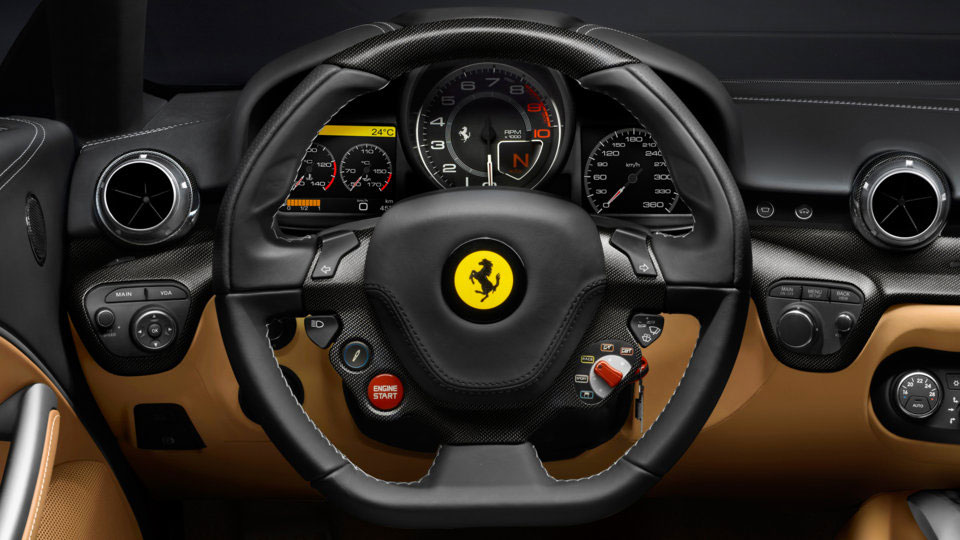 Ferrari California GT Steering