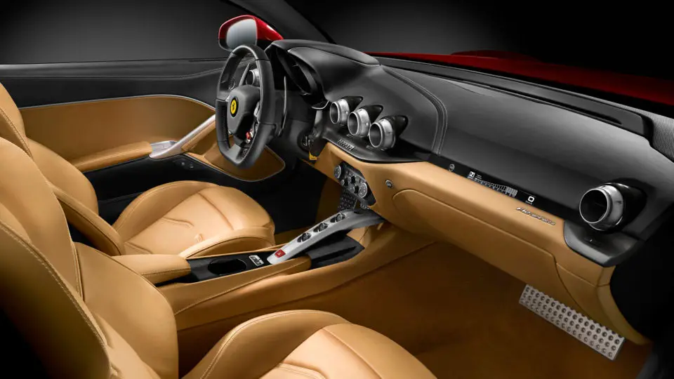 Ferrari California T Front Interior View