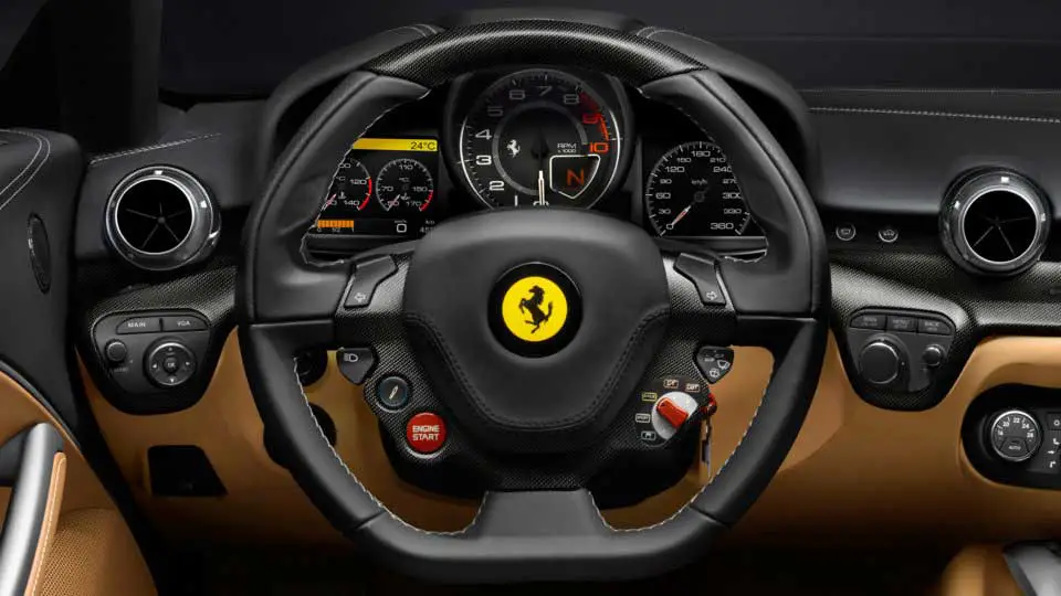 2014 Ferrai F12 Berlinetta Interior Steering