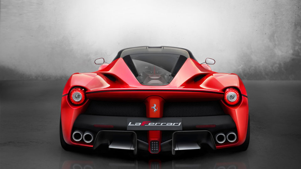 Ferrari LaFerrari rear view