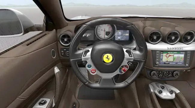 Ferrari Ff 6 3l V12 2015 Interior 360 Degree View Interior