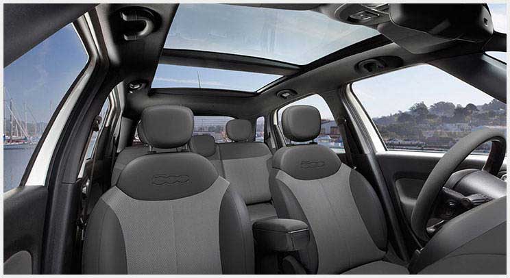 Fiat 500L Urbana Trekking Interior seats
